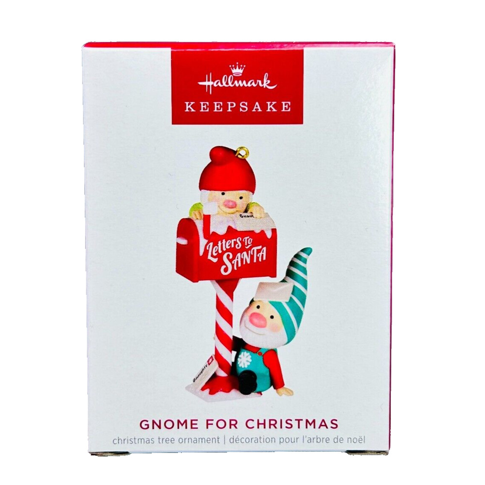 Hallmark GNOME FOR CHRISTMAS 2023 Keepsake‎ Ornament Third in Series NIB